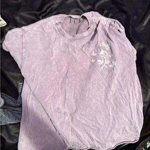 Lavender Graphic T-Shirt